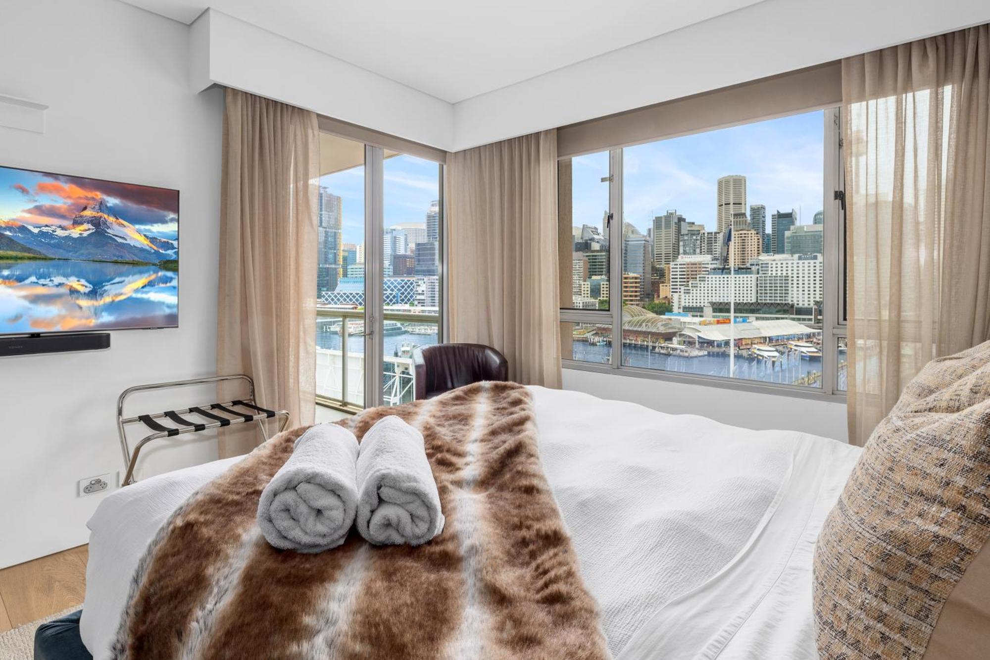 3 Bedroom Darling Harbour Apartment Sydney Exterior foto
